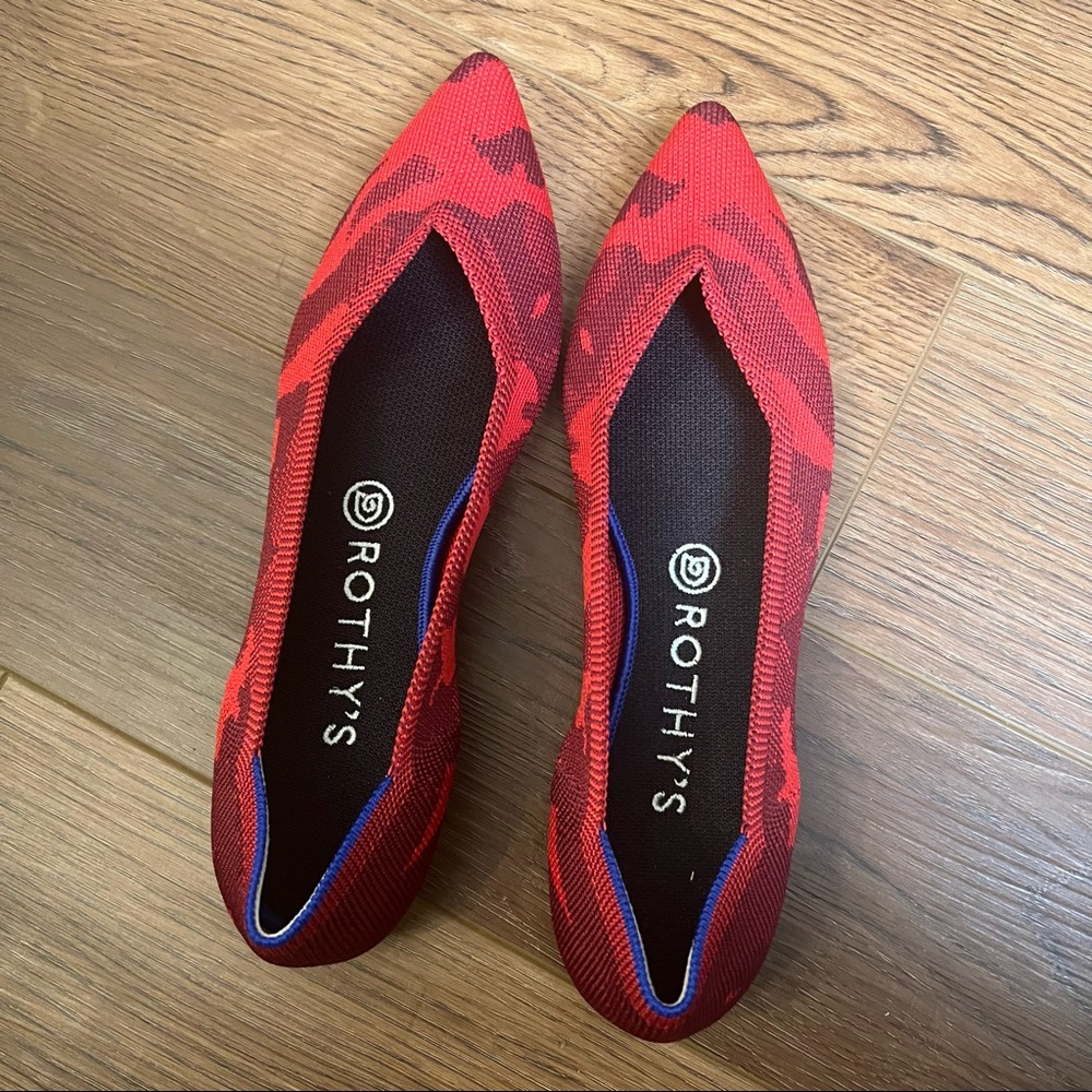 Rothy’s pointed toe flats